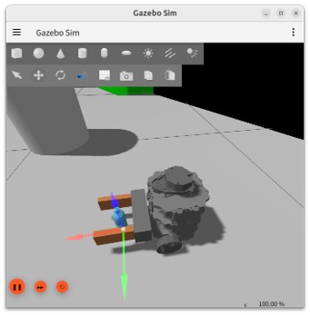 ロボットによるペットボトルのつかみ（把持）